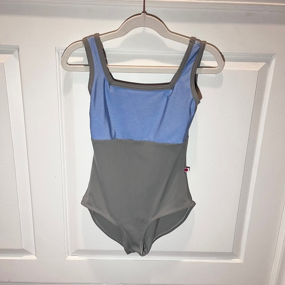 Yumiko Marieke blue/grey leotard - Picture 1 of 5